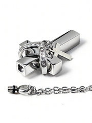 Faith Cross Pet Memorial Necklace