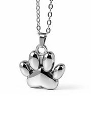 Paw Print Cremation Necklace