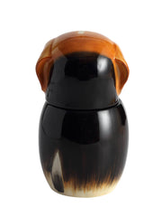 Beagle Pet Urn | Ceramic Dog Urn Memorial | Handmade