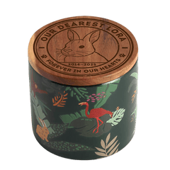Small Pets Urn for Ashes | Handmade Ceramic Memorial for Birds