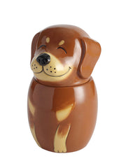 Dachshund Pet Urn | Ceramic Dog Urn Memorial | Handmade