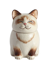 Ragdoll Cat Pet Urn| Ceramic Cat Urn Memorial |Handmade