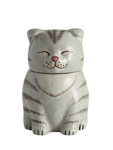 Scottish Fold Cat Pet Urn| Ceramic Cat Urn Memorial |Handmade