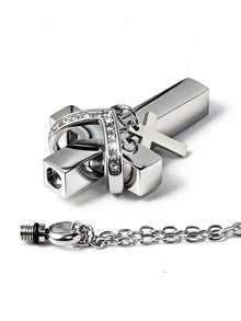 Faith Cross Pet Memorial Necklace