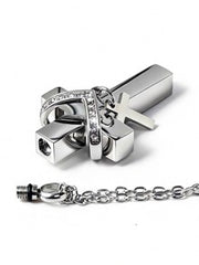 Faith Cross Pet Memorial Necklace