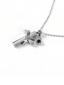 Faith Cross Pet Memorial Necklace