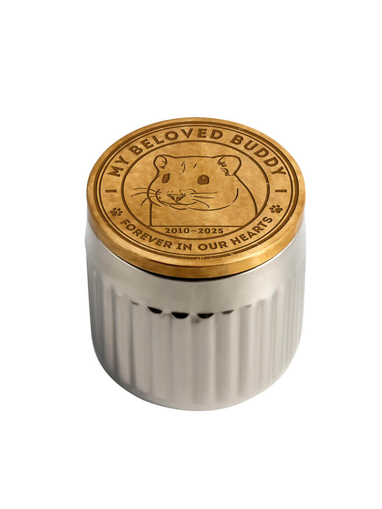 Small pets Ceramic Pet Urn for Ashes Pet Urn|  Ceramic Cat Urn Memorial |Handmade