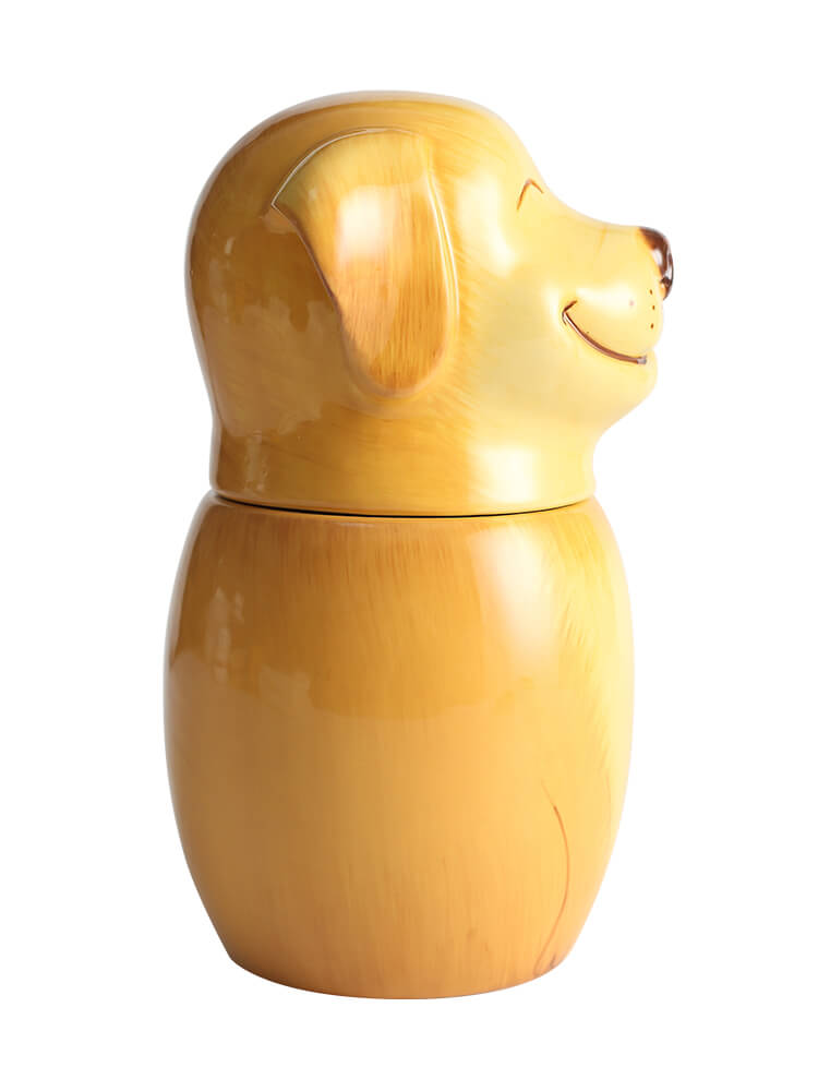 Labrador Retriever Pet Urn | Ceramic Dog Urn Memorial | Handmade