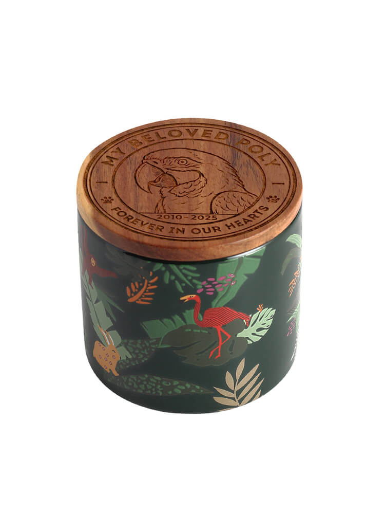 Small pets Ceramic Pet Urn for Ashes Pet Urn|  Ceramic Cat Urn Memorial |Handmade