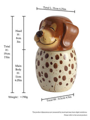 German Shorthaired Pointer Dog Urn for Ashes | Handmade Ceramic Pet Memorial Urn