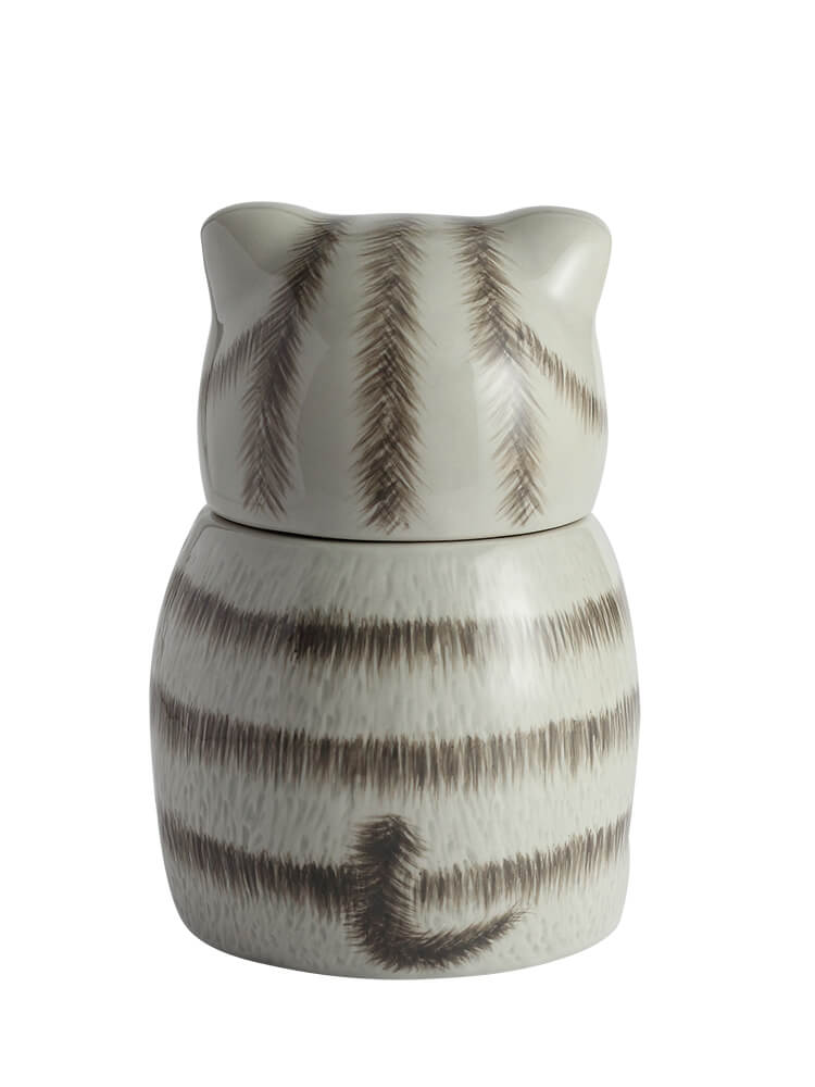 Scottish Fold Cat Pet Urn| Ceramic Cat Urn Memorial |Handmade