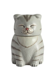 Scottish Fold Cat Pet Urn| Ceramic Cat Urn Memorial |Handmade